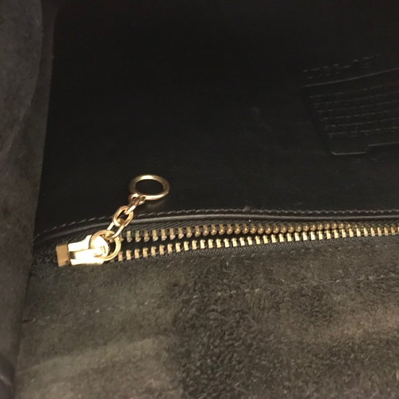 VINTAGE COACH BLACK WILLIS BAG - Picture 12 of 16